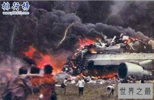 世界十大空难事故排行榜,特内里费空难583人遇难(两架飞机相撞)