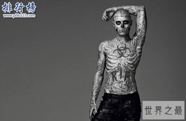 僵尸男孩瑞克·格内斯特,世界上纹身最帅的男人(附还原视频)