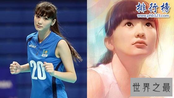 【图】世界最美排球女运动员:哈萨克莎宾娜12头身美女