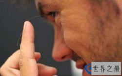 世界上最长的睫毛，长到逆天的睫毛(6.99厘米)