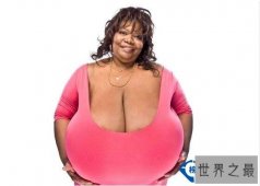 世界上最大的胸部，安妮·霍金斯特纳(胸部重达77斤)