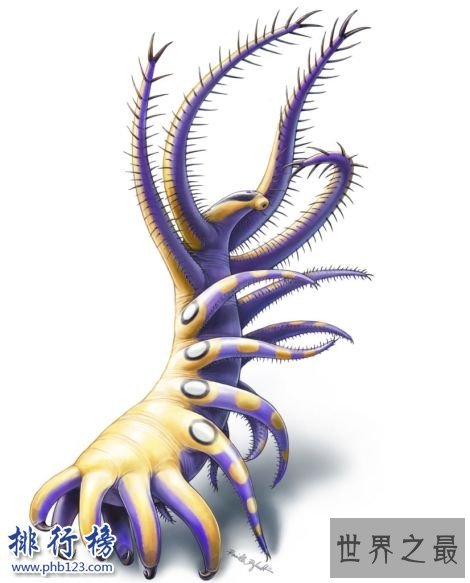 寒武纪十大恐怖生物：奇虾成地球霸主 恐龙是它晚辈
