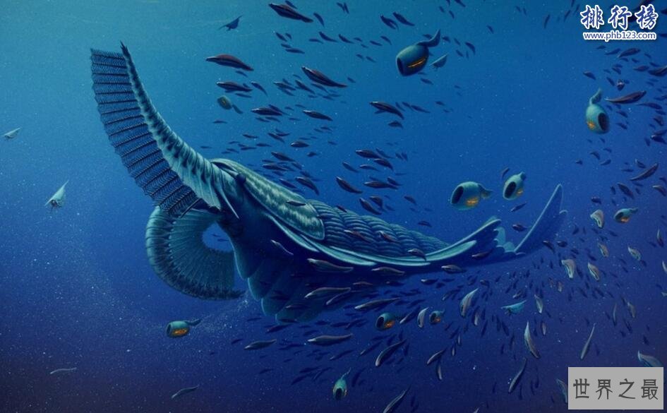 寒武纪十大恐怖生物：奇虾成地球霸主 恐龙是它晚辈