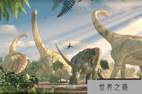 普尔塔龙：世界第三大恐龙(长40米/脖子修长/脑袋宽)