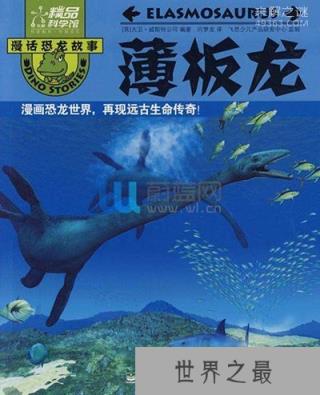 薄板龙脖子长达8米，超过了它身体全长的一半