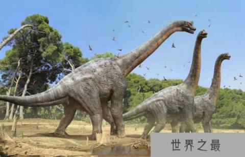 世界上最高最重的恐龙：腕龙高达15米重达30吨