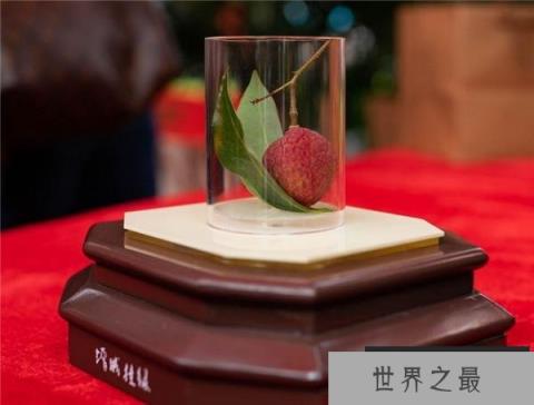 世界上最贵的荔枝：一颗卖出55万天价！