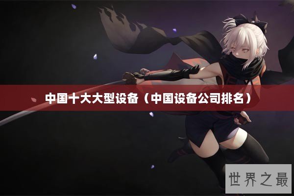 中国十大大型设备（中国设备公司排名）