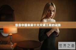 包含中国未来十大交通工程的词条