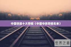 中国铁建十大劳模（中国中铁劳模名单）