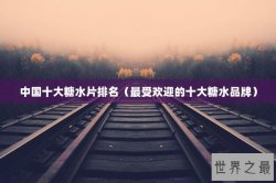 中国十大糖水片排名（最受欢迎的十大糖水品牌）