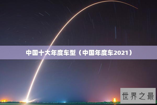 中国十大年度车型（中国年度车2021）