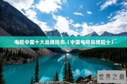电视中国十大品牌排名（中国电视品牌前十）