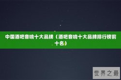 中国酒吧音响十大品牌（酒吧音响十大品牌排行榜前十名）