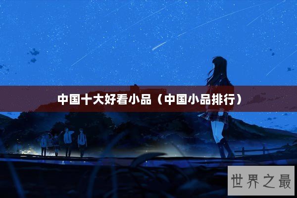中国十大好看小品（中国小品排行）