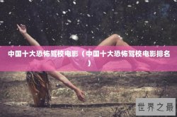 中国十大恐怖驾校电影（中国十大恐怖驾校电影排名）