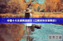 中国十大女装网店排行（口碑好的女装网店）