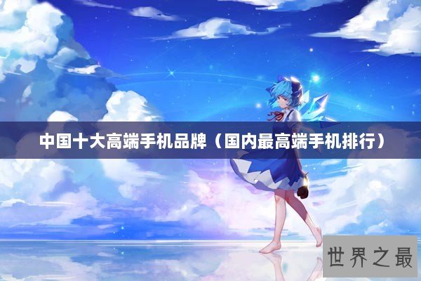 中国十大高端手机品牌(国内最高端手机排行) 中国十大高端手机品牌(国内最高端手机排行)