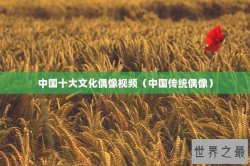 中国十大文化偶像视频（中国传统偶像）