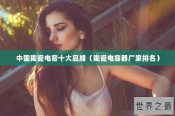 中国陶瓷电容十大品牌（陶瓷电容器厂家排名）