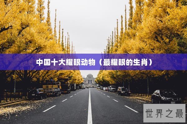 中国十大耀眼动物(最耀眼的生肖) 中国十大耀眼动物(最耀眼的生肖)