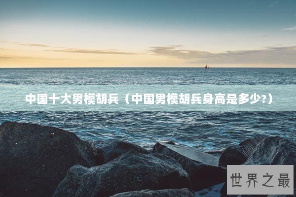 中国十大男模胡兵（中国男模胡兵身高是多少?）