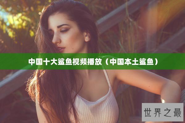 中国十大鲨鱼视频播放（中国本土鲨鱼）