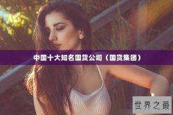 中国十大知名国货公司（国货集团）