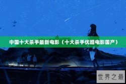 中国十大杀手最新电影（十大杀手优酷电影国产）