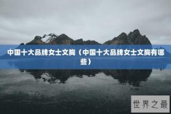 中国十大品牌女士文胸（中国十大品牌女士文胸有哪些）