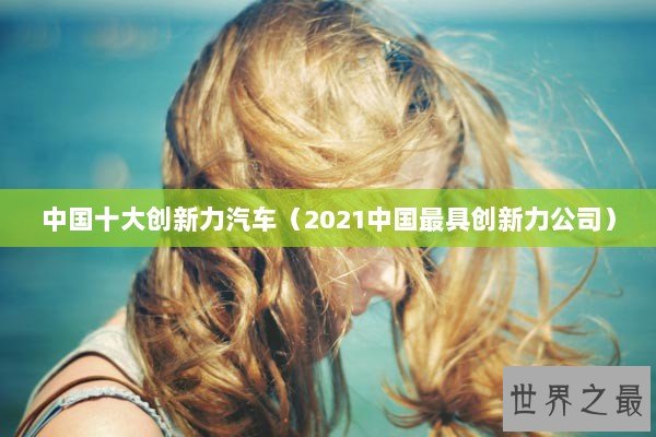 中国十大创新力汽车(2021中国最具创新力公司) 中国十大创新力汽车(2021中国最具创新力公司)