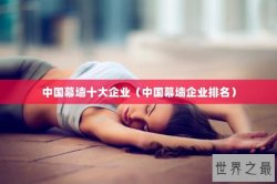 中国幕墙十大企业（中国幕墙企业排名）