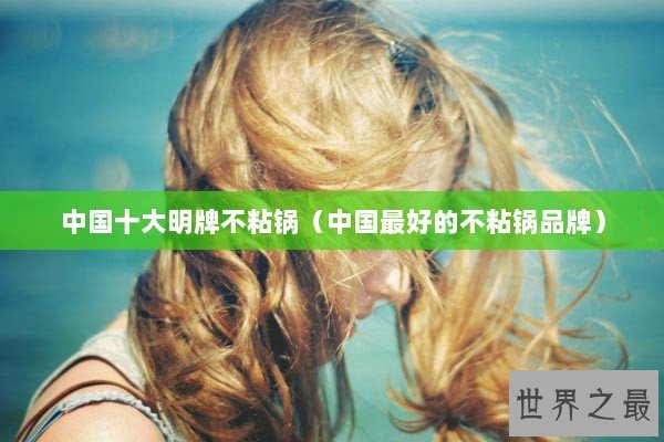 中国十大明牌不粘锅（中国最好的不粘锅品牌）