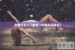 中国十大入门景点（中国必玩景点）