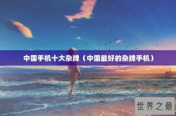 中国手机十大杂牌（中国最好的杂牌手机）