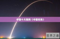 中国十大陶狗（中国名陶）
