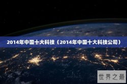 2014年中国十大科技（2014年中国十大科技公司）