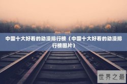 中国十大好看的动漫排行榜（中国十大好看的动漫排行榜图片）