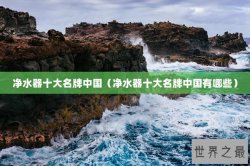 净水器十大名牌中国（净水器十大名牌中国有哪些）