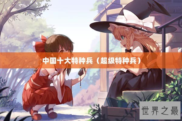 中国十大特种兵（超级特种兵）