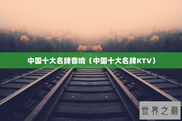 中国十大名牌音响（中国十大名牌KTV）