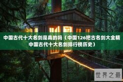中国古代十大名剑是真的吗（中国126把古名剑大全精中国古代十大名剑排行榜历史）