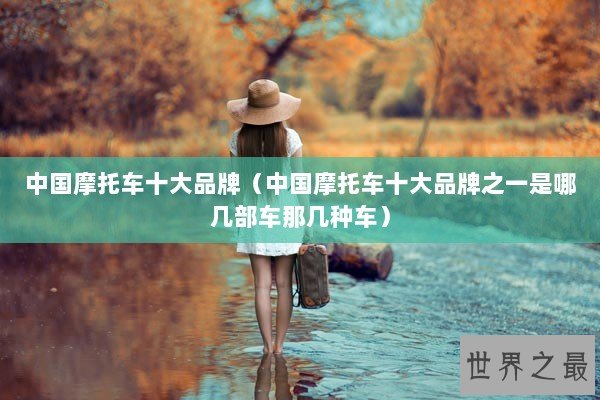 中国摩托车十大品牌（中国摩托车十大品牌之一是哪几部车那几种车）