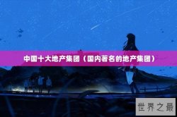 中国十大地产集团（国内著名的地产集团）