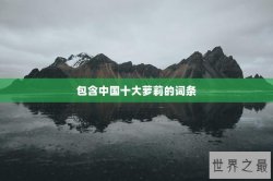 包含中国十大萝莉的词条