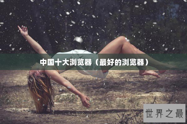 中国十大浏览器（最好的浏览器）