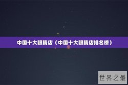 中国十大眼睛店（中国十大眼睛店排名榜）