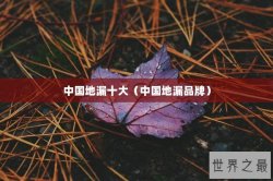 中国地漏十大（中国地漏品牌）