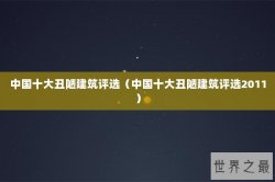 中国十大丑陋建筑评选（中国十大丑陋建筑评选2011）