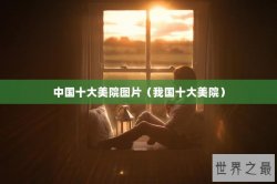 中国十大美院图片（我国十大美院）